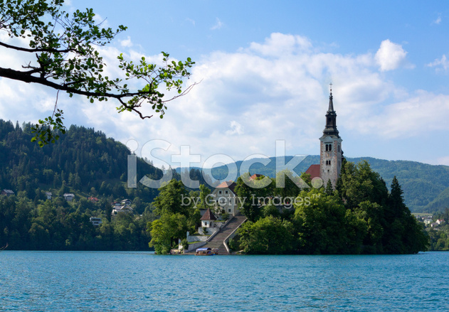 Lake Bled - Blejsko Jezero, Slovenia Stock Photo | Royalty-Free ...