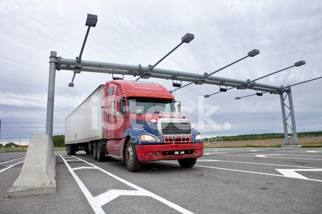 Truck Weigh Station Stock Photo | Royalty-Free | FreeImages